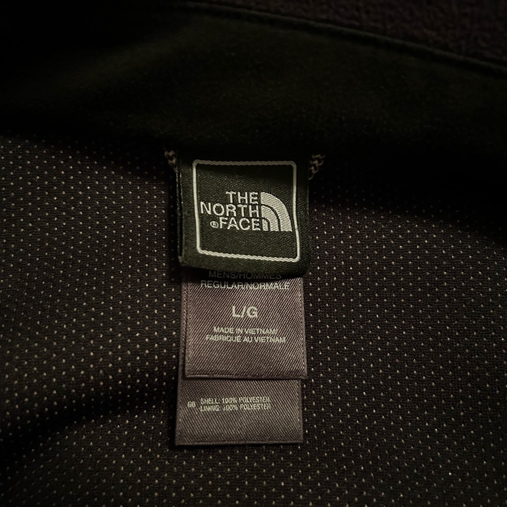 The North Face Windwall Men’s Black Full Zip Fleece Jacket Size L - Picture 8 of 8